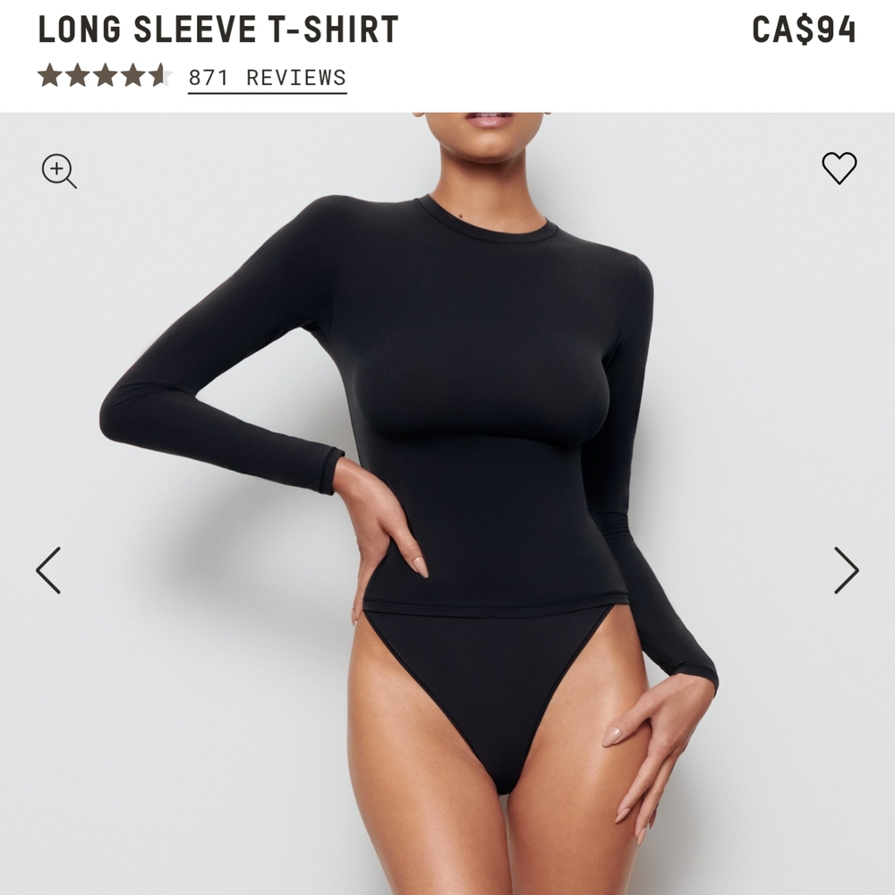 Black Long Sleeve T-Shirt